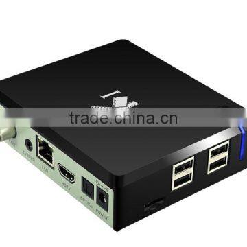 Best-selling K1 Android DVB-T2 Set Top Box AML 805 Android 4.4 Smart TV Box K1 Hybrid Android TV Box Shenzhen Factory photo-2