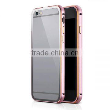 4.7-inch Mobile Phone Bumper & Transparent Rear Plate Back Cover for IPhone6 photo-3