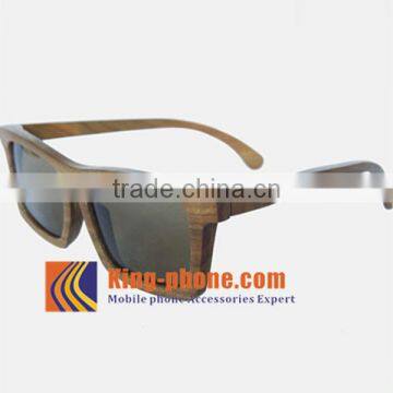 Rainbow Wood Colorful Sunglasses Accept Laser Engraving Logo photo-4
