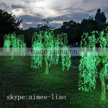 Q123005 wholesale led tree high quality led weeping willow tree lighting