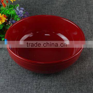 High Quality Large Red Color Sauce Serving Bowl For Food And Fruit photo-2
