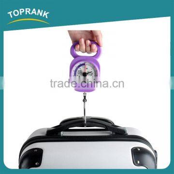 Cheap Promotional Gift Travel Hanging Hook Scale Capacity 35Kg Portable Mini Electronic Balance Pocket Digital Luggage Scale photo-5