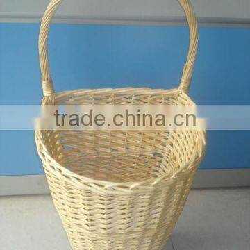Wicker Shopping Trolley & Wicker Shopping Cart & Willow Utility Cart