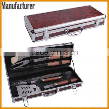 Bbq Tool Set Outdoor BBQ Apron and Utensil Set photo-4