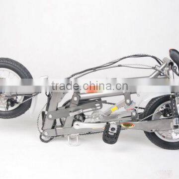 12 Inch Aluminum Electric Folding Bike With 24V 6Ah Lithium Battery photo-3