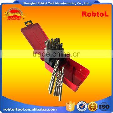 25pcs Nano Titanium Coating Straight Shank Hss Twist Drill Bits Set Cobalt Fully Ground Bright Finish Drilling Metal Forged photo-6