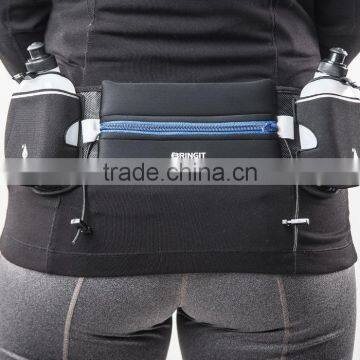 Running Belt with Water Bottles, Fuel Belt for Running, Race, Marathon, Hiking,