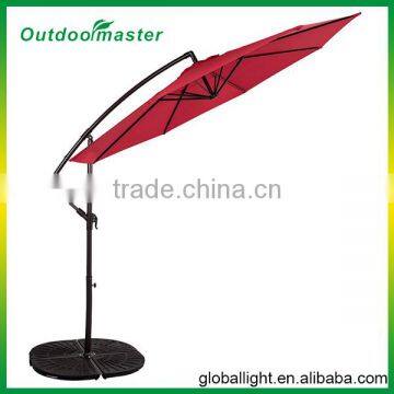 Umbrella Resin Base Fan Shape Offset Umbrella Stand photo-2