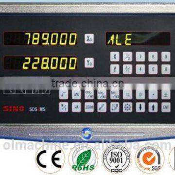 Digital Readout (DRO) with 2 axis, SINO dro, SDS2MS for milling machine