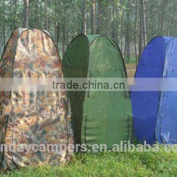 Outdoor Canvas Camping Double Shower Tent Made in China photo-3