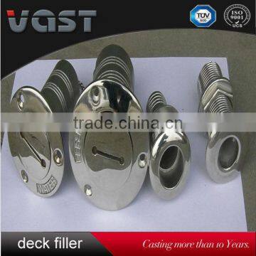 Boat Water Key; Stainless Steel Deck Filler photo-3