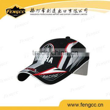 customized racing high quality embroidery logo cap