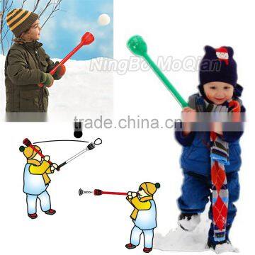 snow flurry A Snowball maker, catapult and party horn kids snoball maker and thrower launcher make fight winter snow toys