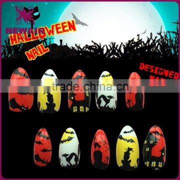 2017 New Fashion Dark Holloween Nail Art Tips photo-3