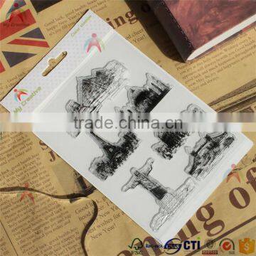 2017 Hangzhou Yiwu Hot Wholesale Halloween Set Clear Stamp for Scrapbooking photo-2