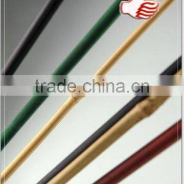 dyed beautiful colors nature bamboo flower sticks,bamboo garden sticks for agriculture /decoration/garden