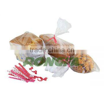 10cm Precut Printed Plastic Twist Ties for Bread Bag Closure photo-5