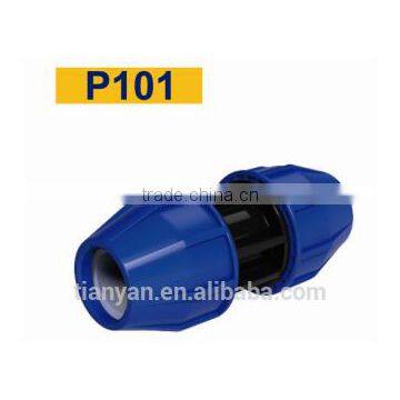 TY High Quality PP Compression Fittings COUPLING Eco-friendly Cheap Price Full Size Factory Price List Discount photo-2