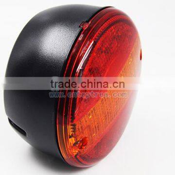 4 Inch Round LED Trailer Tail Light 12v 24v LED Bus Truck Tail Indicator Light LED Tail Light For Trucks photo-3