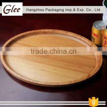 Round shape bamboo tray for sale
