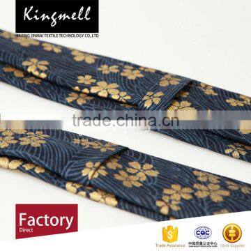 Custom Digital Printing 100% Silk Fabric for Men's Neck Ties photo-3