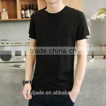 Wholesale Custom Fashion Plain Lightweight Cotton Men T Shirts photo-2