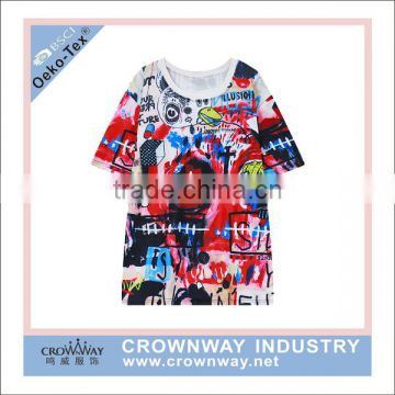 100% polyester sublimation t shirt