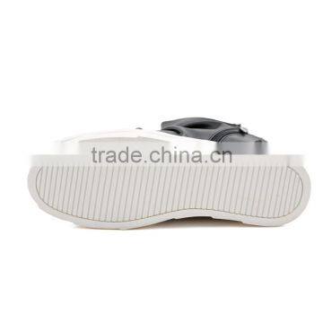 High Quality White Casual Shoes Fashion Brand China Factory, Adults Lace up Casual Leather Shoes Sneakers Sample for Men Women photo-5