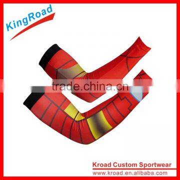 China manufacturer Custom design heat transfer sublimation compression arm sleeve no minimum