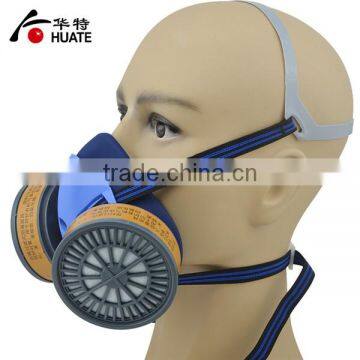 Double Cartridge Half Face Safety Gas Mask