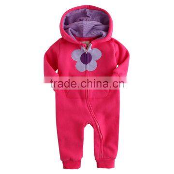 New Arrival Latest Design Hoodie Baby Clothes Long Sleeve Kid Romper Winter Wholesale Children's Baby Clothes Clothing Set photo-2