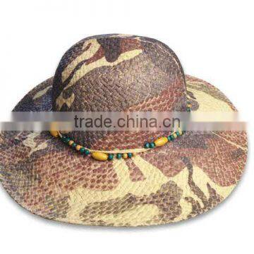 straw paper bucket hats