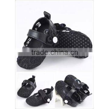 Wholesale Price Hot Sale Cute Lace Wedding Princess Baby Shoes for 1years Old photo-4