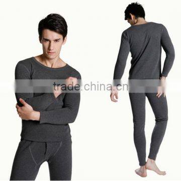 2017 China Garment OEM Your Own Brand Logo Design 95%Bamboo Fiber 5%Spandex Soft Heated Men's Thermal Underwear Modal Long Johns