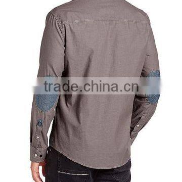 Wholesale Custom Superior Fashion Plain Mature Men's Shirt photo-2