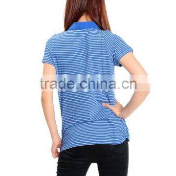 hot selling women casual polo shirts