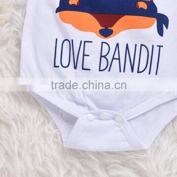 S60664B 2016 New Newborn Baby Boy Girl Romper Clothes Cotton Short Sleeve Infant Clothes photo-4