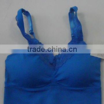 wireless traditional ladies padded bra