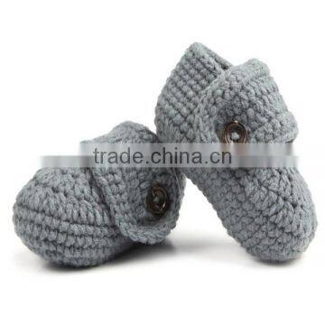 Handmade Baby Shoes Infant Knit Baby Shoes Crochet Baby Shoes photo-3