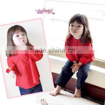 Girls New Fashion New Models Leisure New Style Girls Shirts photo-2