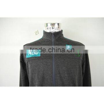 Custom Cheap Polyester&cotton Men's Slim Fit Zip up Hoodie With Pockets