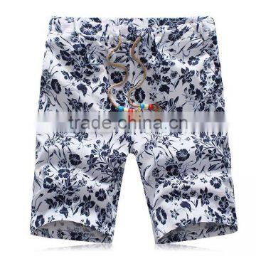 Hot Sale Fashionable Men National Cotton&linen Beach Shorts Custom Shorts in Guangzhou photo-3