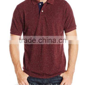 Promotional Wholesale Cheap Snowflake Short Sleeve Pique Polo Shirt photo-2