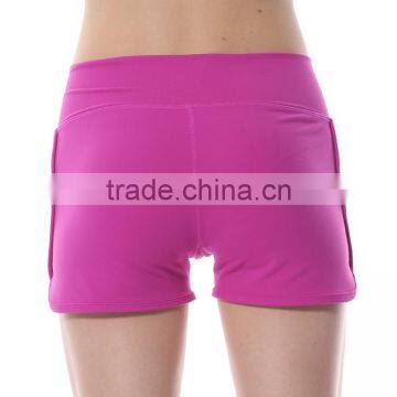 High Quality Women Gym Shorts Custom Fitness Yoga Pants in Guangzhou Manufacturer photo-6