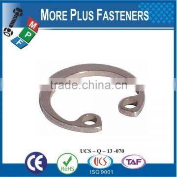 Made in Taiwan Internal Circlip Bore Size Brass Internal Circlip Stainless Steel Internal Circlip