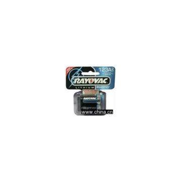 Rayovac Rl123a2 Ultra Photo Batteries (3v, 123a Size, 2 Pk)
