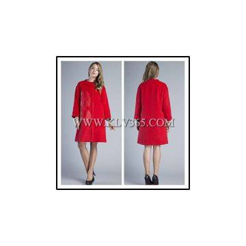 Wholesale Designer Women Coat Wool Long Winter Coat Wholesale