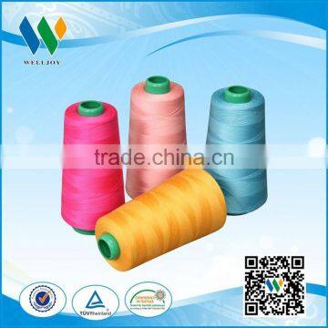 40S/2 Spun Polyester Colorful Sewing Thread 3000y/cone photo-3
