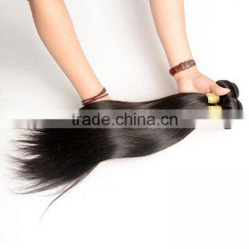 Silky Straight Raw Unprocessed Virgin Indian Hair, 100% Natural Indian Human Hair