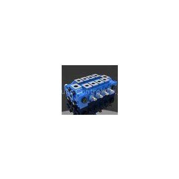 Low pressure drop double control handle control hydraulic directional valve 60L / min